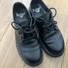 Dr. Martens ブラック レースアップシューズ