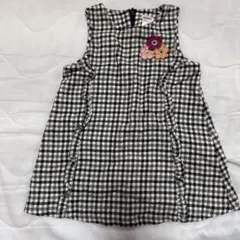 GYMBOREE チェック柄 ジャンバースカート 12-18 mos ジンボリー