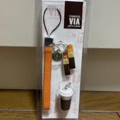 【新品未使用】スターバックスコーヒー　ストラップ＆チャームセット