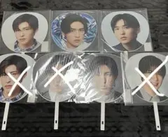 目黒蓮うちわ　4点