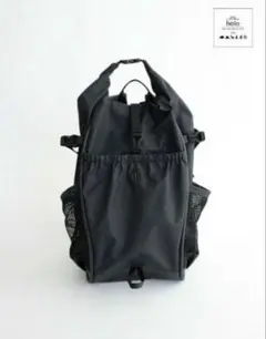 nolo メッシュポケット付き黒バックパック未使用
