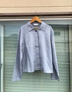 ヴィンテージ　古着屋 ブルー ジャケットシャツ vintage