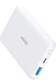 【新品・未開封】ANKER モバイルバッテリー ホワイト