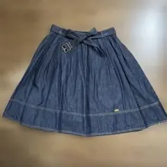 新品未使用BURBERRY BLUE LABEL ギャザーフレアスカート