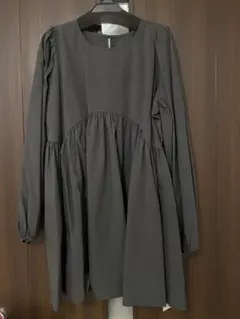 Switching Gather Tunic ブラック フリーサイズのサムネイル