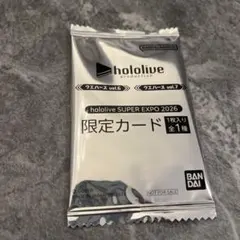 ホロライブ ウエハース エキスポ限定 カード