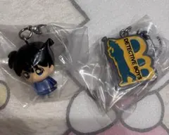 名探偵コナン　めじるしアクセサリー3 工藤新一　探偵バッジ　2点セット