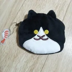 運ぶねこ ぬいぐるみ ポーチ ハチワレ