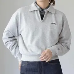 ORCIVAL ハーフジップアップ パーカー