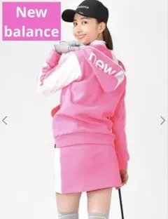 【ニューバランス】ゴルフウェア　ピンク セットアップ