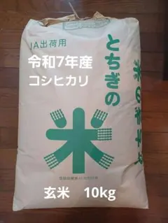 コシヒカリ　玄米　10kg　栃木県南部産のサムネイル
