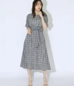 willselection ギンガムチェックワンピース