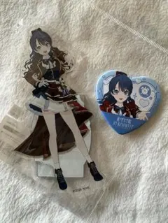 ラブライブ蓮ノ空　村野さやか　アクリルスタンド　缶バッジ　太陽であれ　ロフト