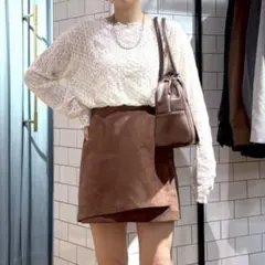 LOWRYSFARM フラワーレースプルオーバー