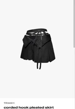 theredthread corded hook pleated skirt - メルカリ