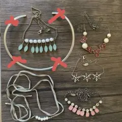 【5点まとめ売り】ネックレスセット