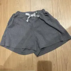 キッズ服　après les cours グレー リボン付き リブパンツ