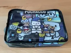 ポチャッコ　靴下　ペットボトルカバー　クリアポーチセット