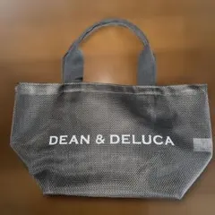 DEAN&DELUCA ディーン&デルーカ トートバッグ メッシュ グレー S