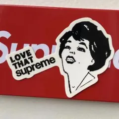 Supreme ステッカー 非売品 ノベルティ