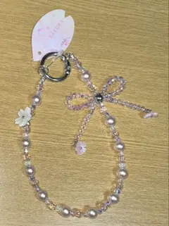 【新品】桜モチーフ パールビーズ アクセサリー