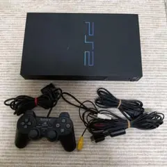 ※すぐ遊べるセット【動作品】 PS2 SCPH 35000 厚型 レア型番