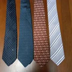 ⑤ネクタイ 　4本セット　 Christian Dior 他