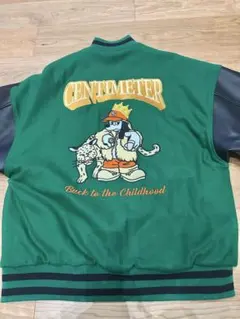 CENTIMETER スタジャン グリーン ブラック