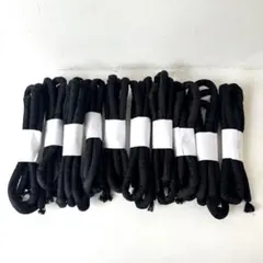 帯締め 丸ぐけ 10本 まとめ売り 帯紐 着物 和装 小物 黒3
