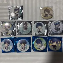 アニメキャラクター 缶バッジ 10個セット