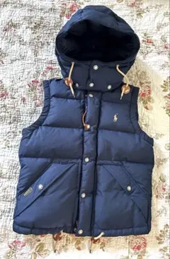 ポロラルフローレン　ダウンベスト　レディース　未使用品 レディース】【新品】サイズM ポロ ラルフローレン ダウンベスト