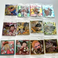 ワンピース　ウエハース　シール１２枚セットまとめ売り『1』