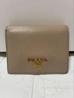 訳あり格安 PRADA プラダ 二つ折り財布 サフィアーノ キャメル 箱 訳あり格安 PRADA プラダ 二つ折り財布 サフィアーノ キャメル 箱