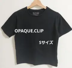 【OPAQUE.CLIP 】Tシャツ　Sサイズ　ブラック