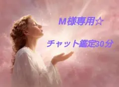 【М様専用出品☆】 チャット鑑定30分 占い放題☆