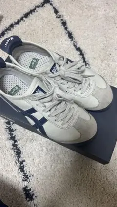 Onitsuka Tiger スニーカー アイボリー/ネイビー