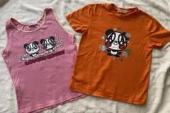 ラバーズハウス　lovers house Tシャツ　タンクトップ　ナルミヤ　2枚のサムネイル