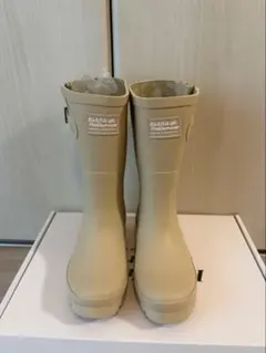 ORIGINAL RAIN BOOTS SHORT(DOT) beige - メルカリ