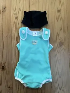 FOOT MARK ベビー水着 L 水色