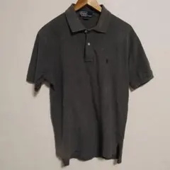 Mサイズ相当Polo bh Ralph Lauren グレー ポロシャツ