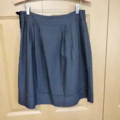 【美品】【ほぼ未使用】スカート　膝丈　プリーツ