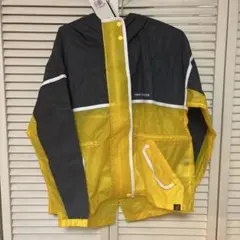 ニューバランス レインジャケット グレ−/イエロー定価35,200円ゴルフウェア