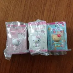 ハローキティパッケージミニチュアコレクション3種