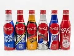 空瓶 コカ・コーラ スリムボトル 6本セットFIFAワールドカップ記念ボトル他