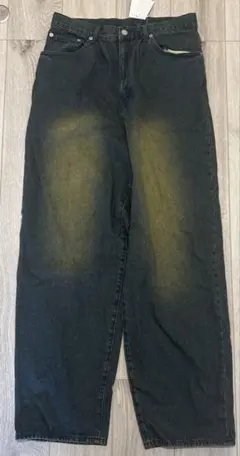 pt987 インディゴブルー デニムハーフパンツ Lサイズのサムネイル