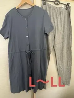 ELFIN DOLL マタニティパジャマ L-LL 半袖