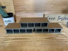 ポン太様専用　人工木 シェルター隠れ家すみかプレ コ 樹脂　3個セット