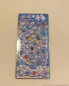 【正規品】ぷくぷくあわわちゃん プチドロップステッカー