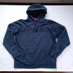 ヒ*ニ様 シュプリーム 立体ロゴ入りパーカー　Lサイズ