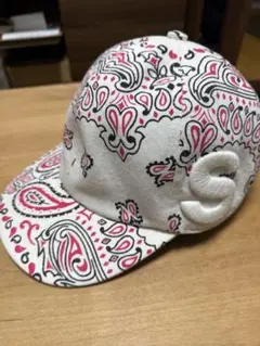 sacai ペイズリー柄 ベースボールキャップ